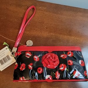 Vera Bradley wristlet in Poppy.  NWT